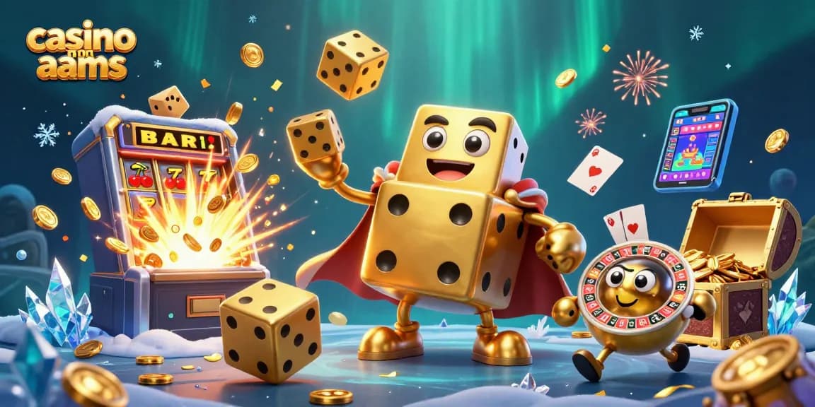 Giocatori che esplorano i casino non AAMS con avvincenti simboli e giochi, atmosfera vibrante.
