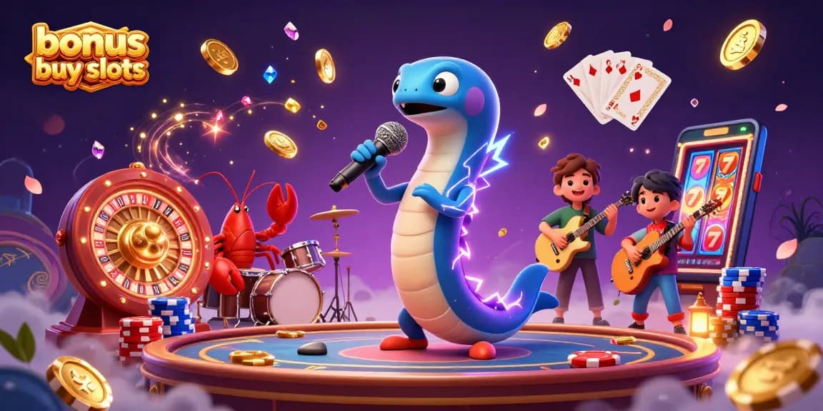 Experience thrilling bonus buy slots with electric eel DJ and underwater casino action featuring vibrant gems.