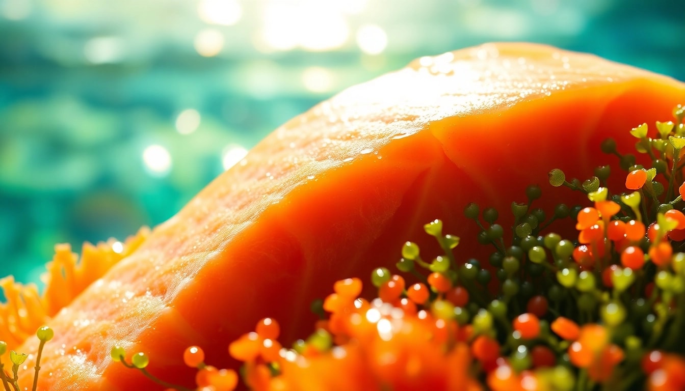 Explore how does astaxanthin help inflammation with vibrant salmon and algae sources.