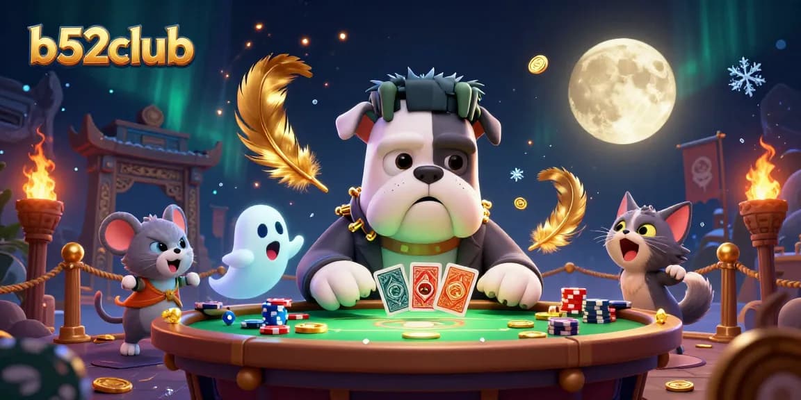 Bets and thrills await at b52club with lively characters and exciting casino games!