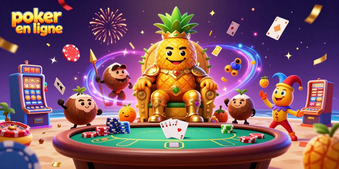 Plongez dans l'univers captivant du poker en ligne, découvrez le roi au poker et des éléments de casino dynamiques.