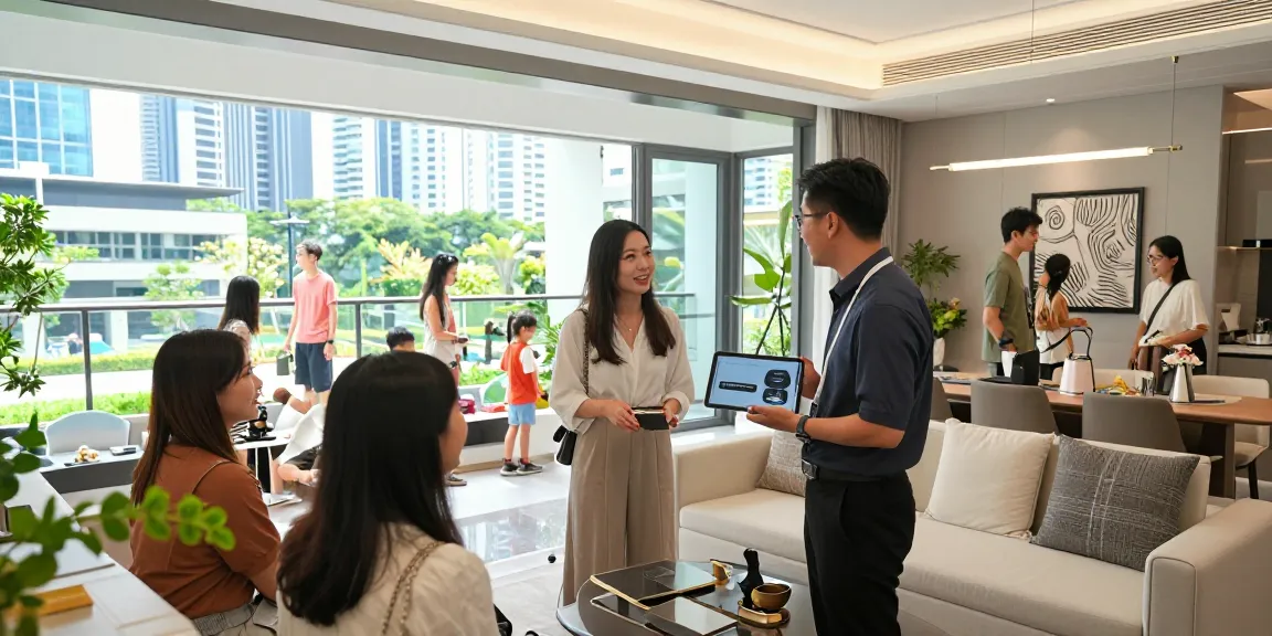 Tanjong Rhu Residences show flat features modern luxury living, showcasing architectural elegance and vibrant urban lifestyle.