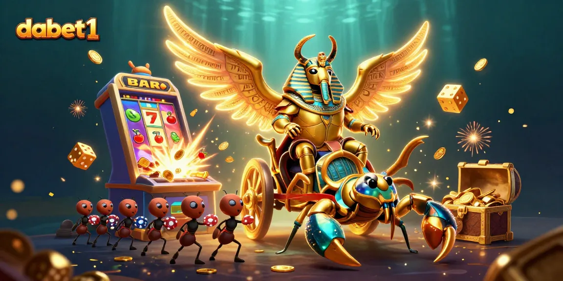 dabet1 captivates players with a cosmic jackpot explosion and rich casino imagery in a mesmerizing 3D illustration.
