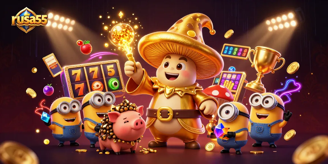 Experience the excitement of rusa55 with golden jackpots and dynamic slot game action.