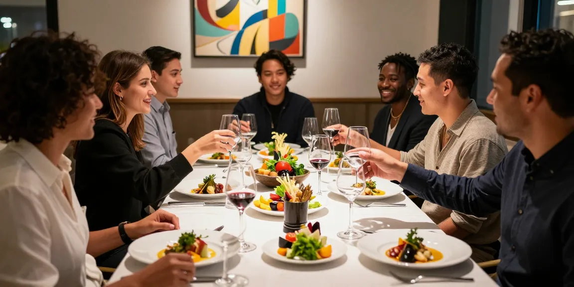 Sydney303 dining experience at TrestleOnTenth with friends enjoying modern cuisine.