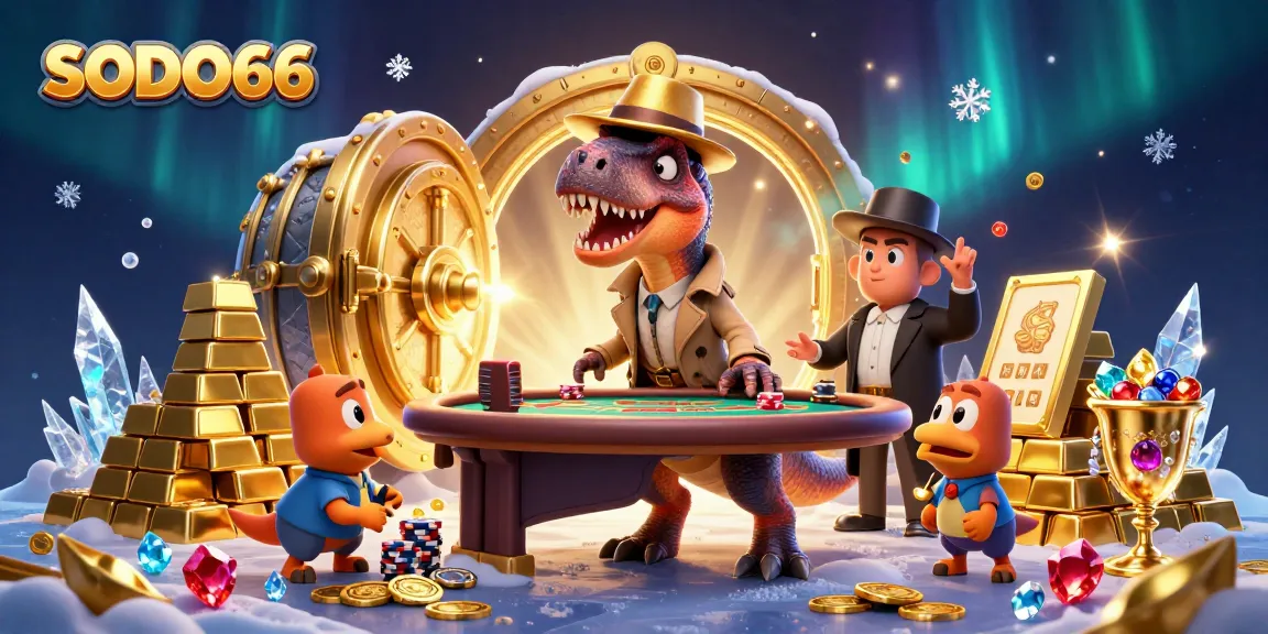 SODO66 offers an exciting blackjack experience with dynamic characters, vibrant jewels, and engaging casino elements.