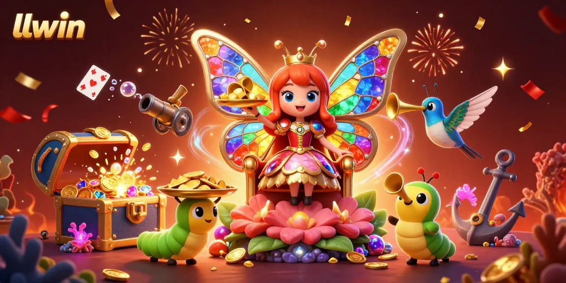 Experience the vibrant world of llwin with captivating characters and dynamic casino elements.