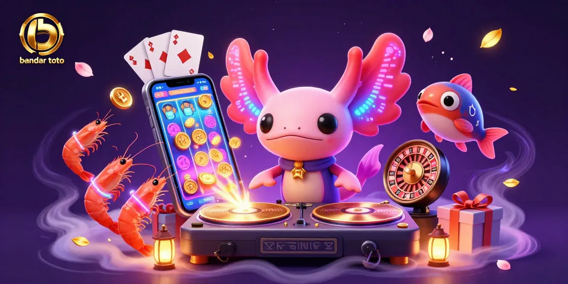 Engage in thrilling action at bandar toto with vibrant slot games and dynamic casino characters.