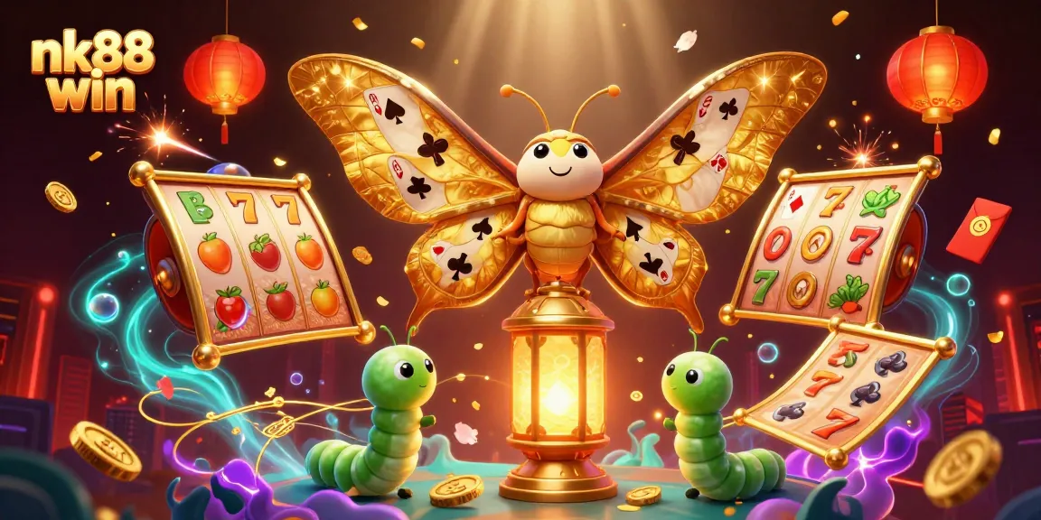 Experience winning moments at nk88 win with vibrant 3D casino art showcasing exciting slot reels and lively characters.