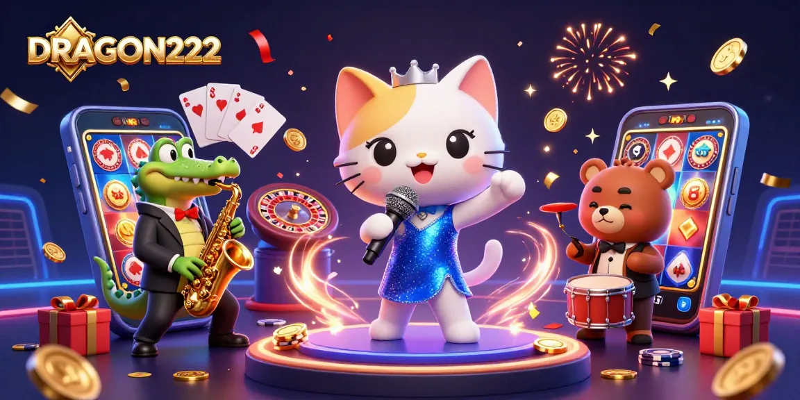 Experience the thrill of winning at DRAGON222 with festive gaming elements and engaging characters.