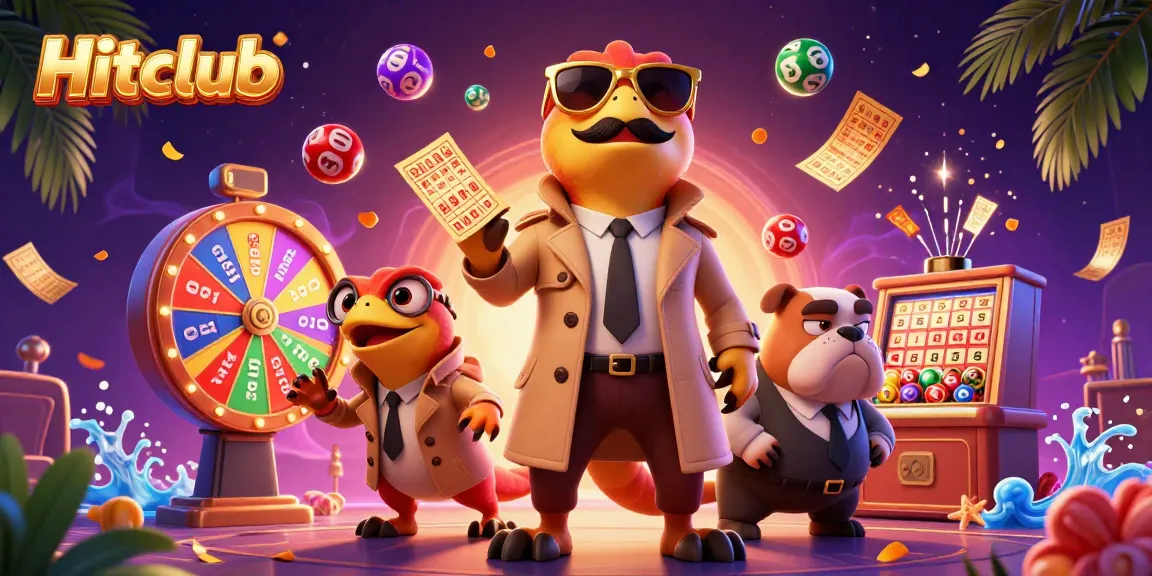 Join Hitclub for a thrilling gaming experience with lively visuals of three raptors sneaking into a casino.