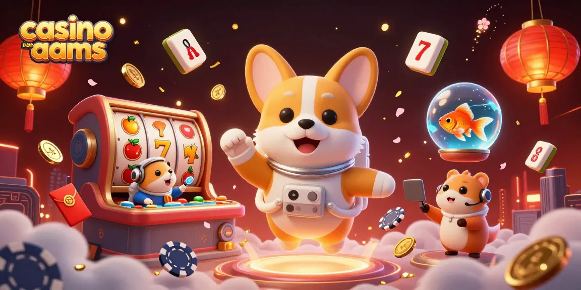 Gioca nei casinò non AAMS con il nostro corgi astronauta tra luci e premi fluttuanti.