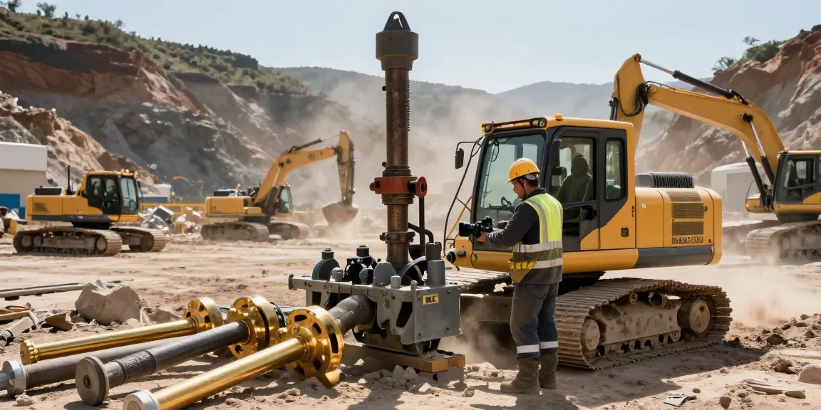 NAGA2000 mining equipment with professional worker in safety gear at a gold mining site