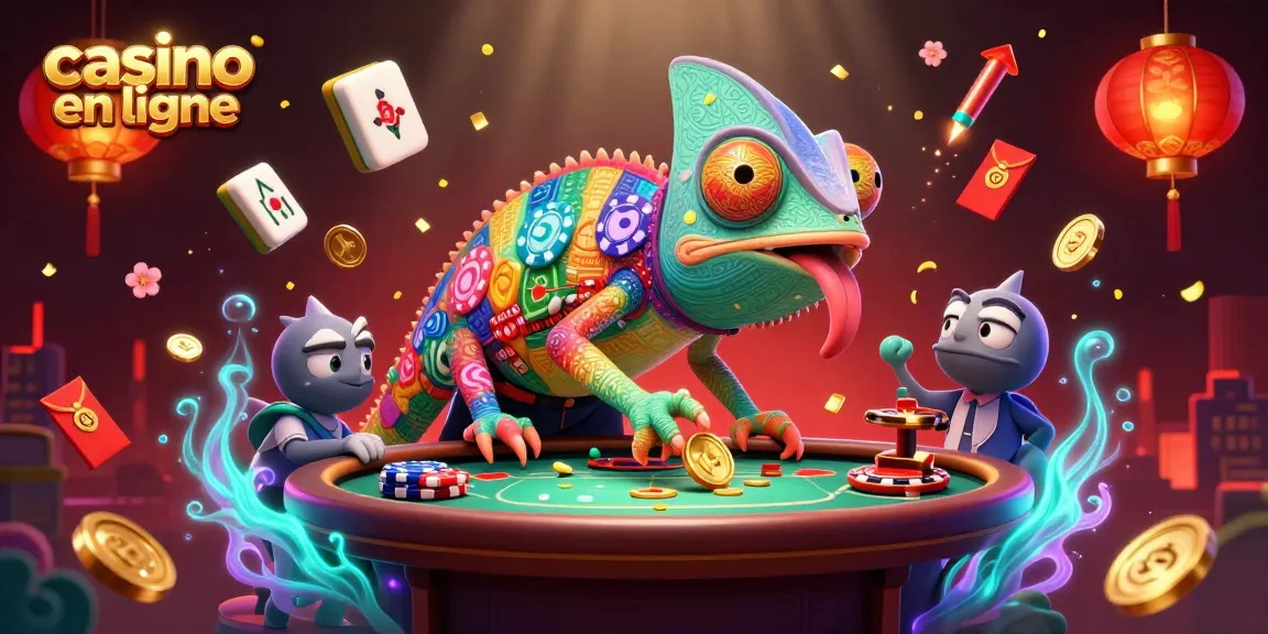 Jouez à des jeux captivants dans un casino en ligne avec notre chameleon propriétaire