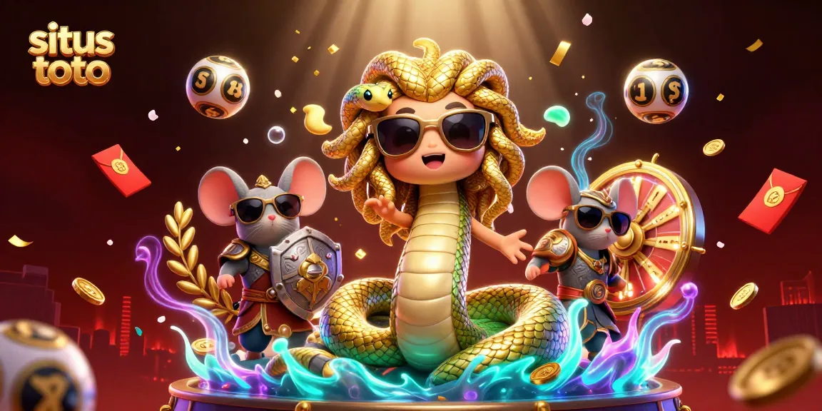 Experience dynamic gaming with situs toto showcasing lively lottery elements and engaging characters.