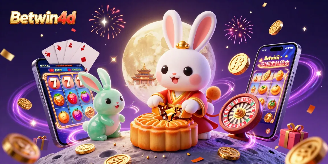 Experience exciting gameplay with Betwin4d in this vibrant scene featuring a festive casino atmosphere.