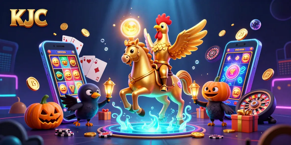 KJC invites players to enjoy a thrilling midnight casino experience filled with gold and excitement.