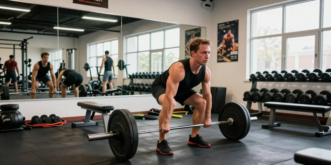 Astera Steroids Shop showcases athletes training hard, emphasizing strength and performance in a vibrant gym setting.