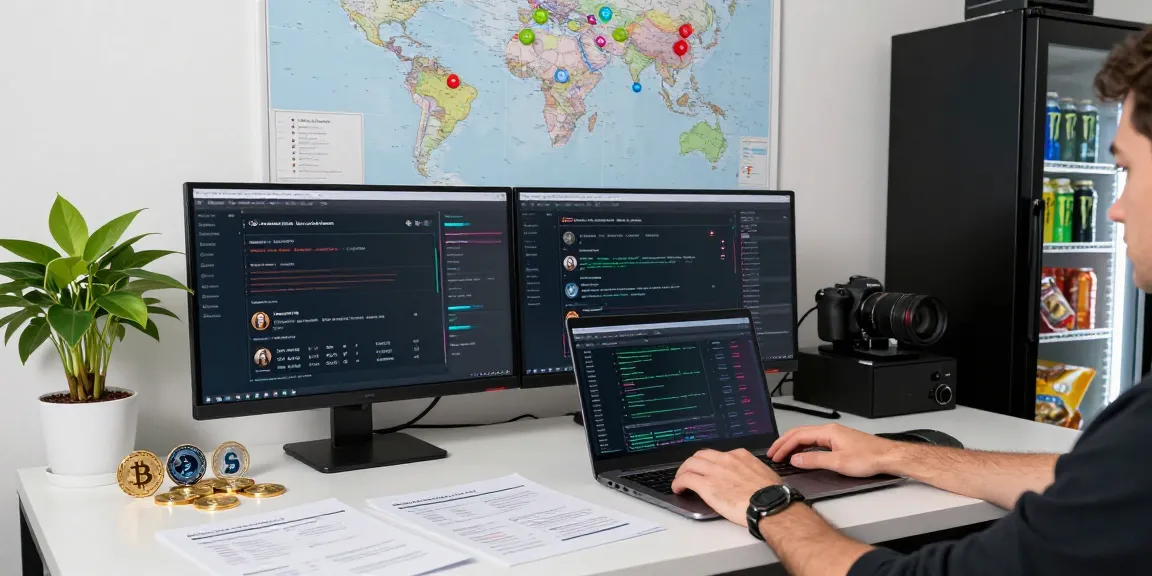 Exploring the Best Darknet Markets 2026 with detailed analytics and cryptocurrency coins on display.