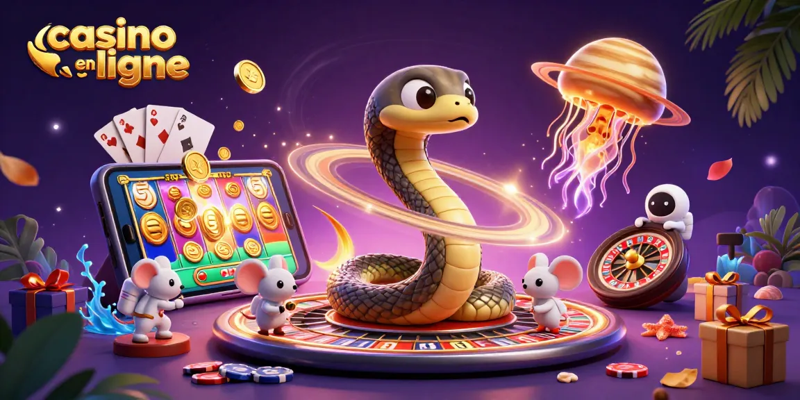 Découvrez les jeux de casino en ligne avec des astronautes pariant sur les anneaux de Saturne.