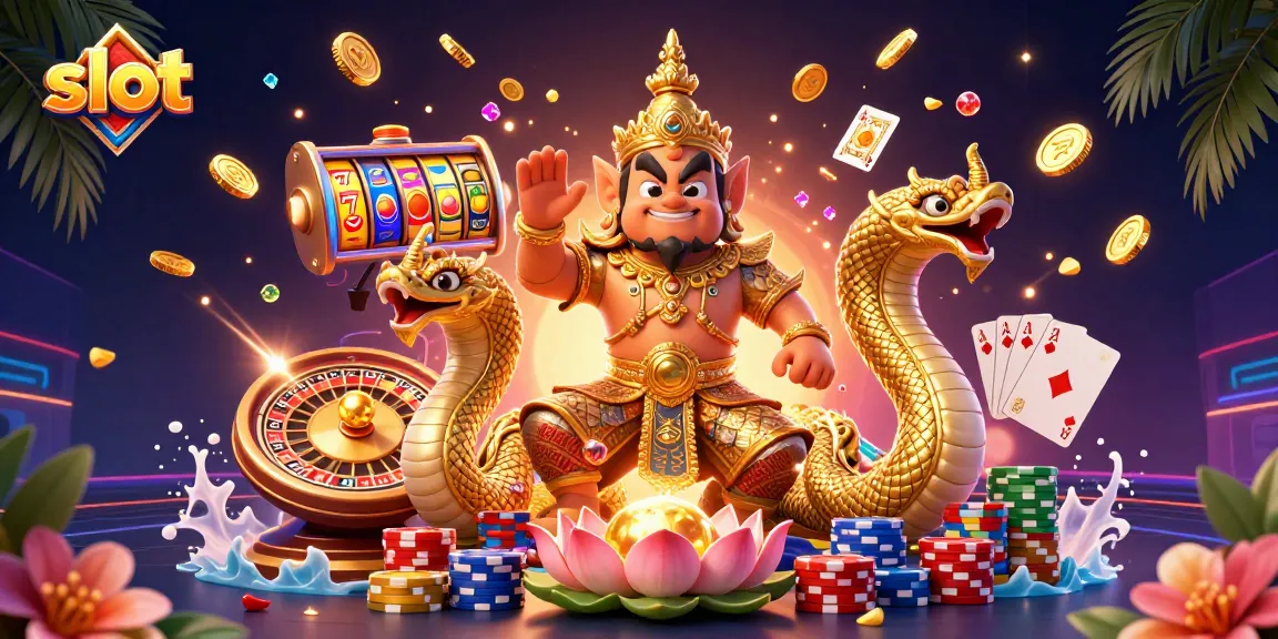 Slot yang menarik dengan jackpot besar dan banyak sekali koin emas terbang.
