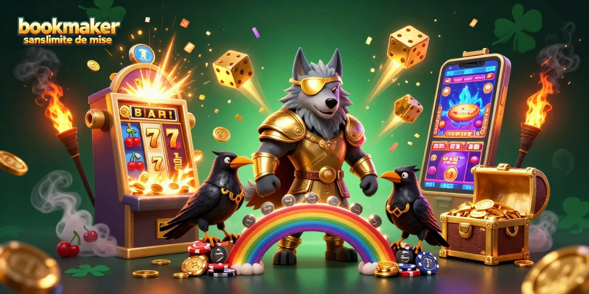 Pariez efficacement avec bookmaker sans limite de mise tout en découvrant de nouvelles interfaces et jeux.