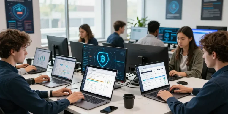 Online transaction scene at the best cvv shop, showcasing secure CVV dump purchases and cryptocurrency.