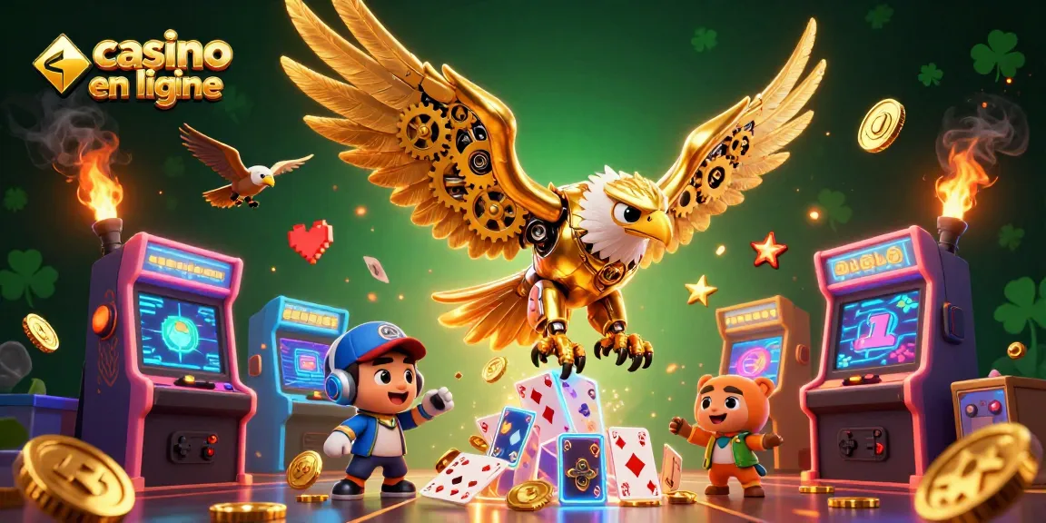 Découvrez des jeux de casino en ligne tout en interagissant avec une ambiance immersive et colorée.