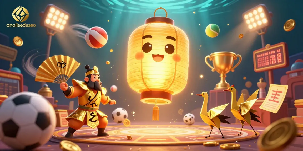 Join the excitement of analisedeseo with vibrant sports-themed 3D casino illustration, featuring dynamic characters and elements.