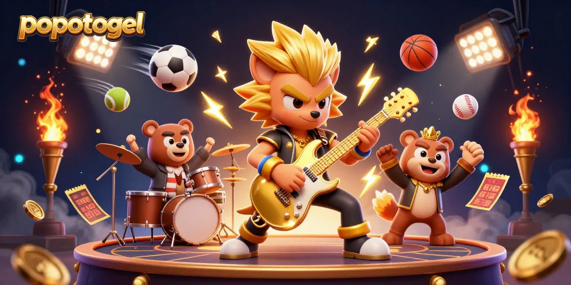 Experience thrilling moments with popotogel at lively casino events featuring animated characters and sports elements.