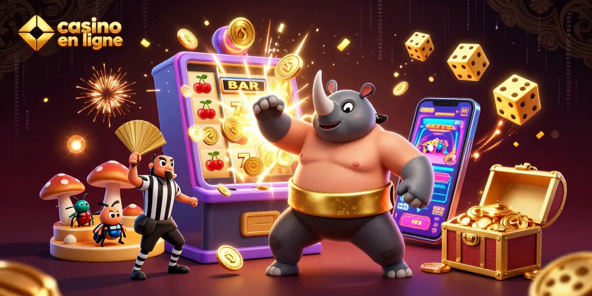 Ajoutez de l'excitation à votre expérience casino en ligne avec un combat fascinant entre un scarabée rhinocéros et un arbitre de cricket.