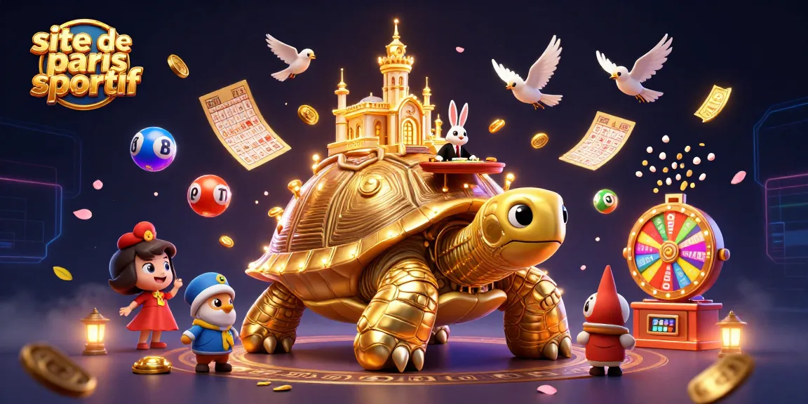 Jouez sur le site de paris sportif avec des personnages animés et des jeux colorés autour.