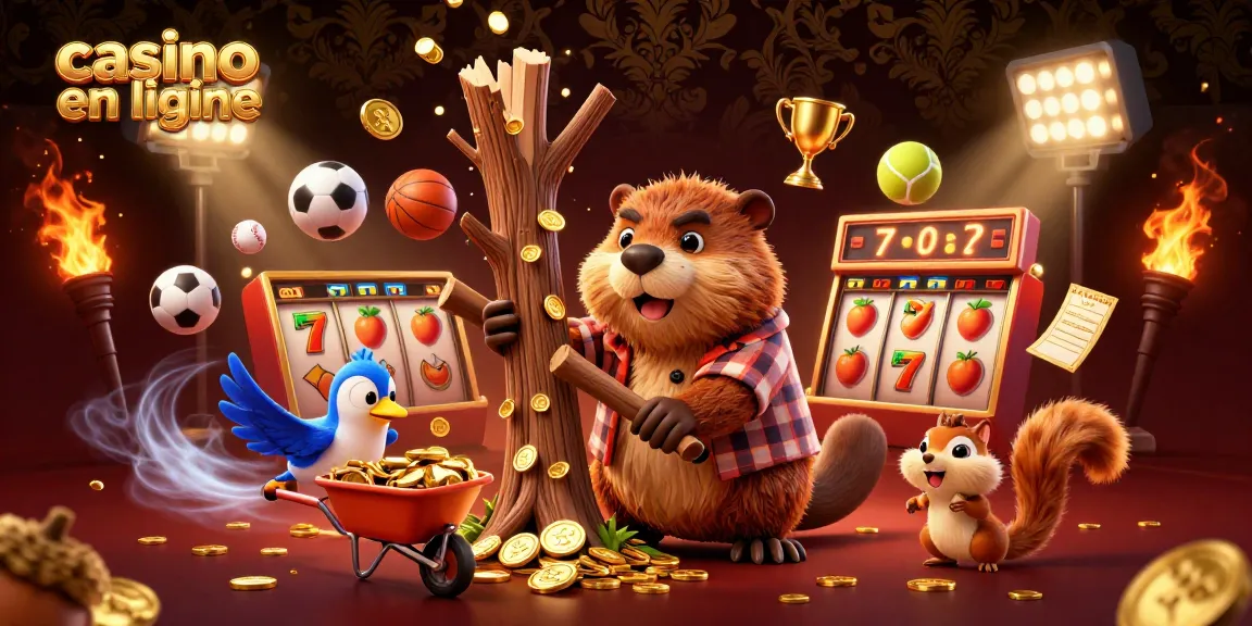 Accumulez des gains avec ce casino en ligne animé où chaque personnage récolte des pièces d'or.