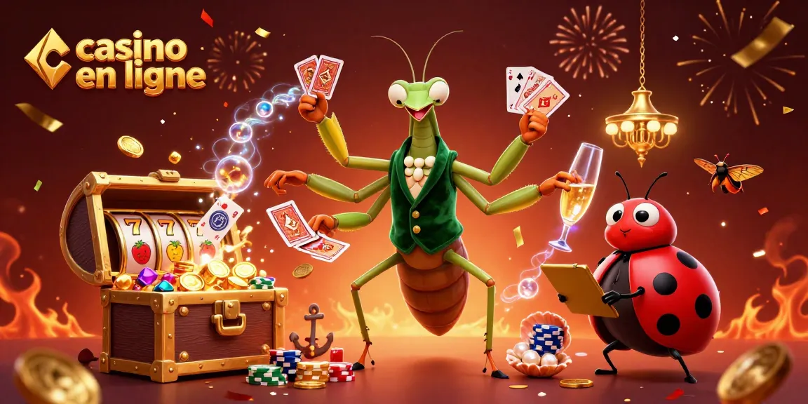 Vivez l'excitation d'un casino en ligne avec un caméléon croupier et des jeux animés jouant à la roulette.
