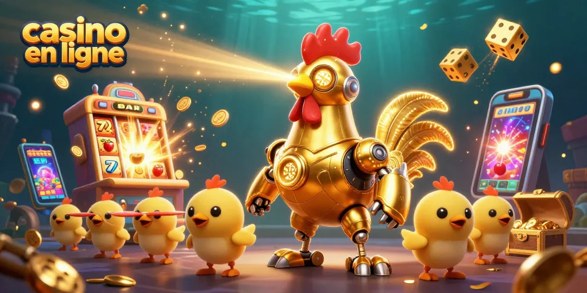 Faites des gains au casino en ligne avec des robots et un jackpot explosif.