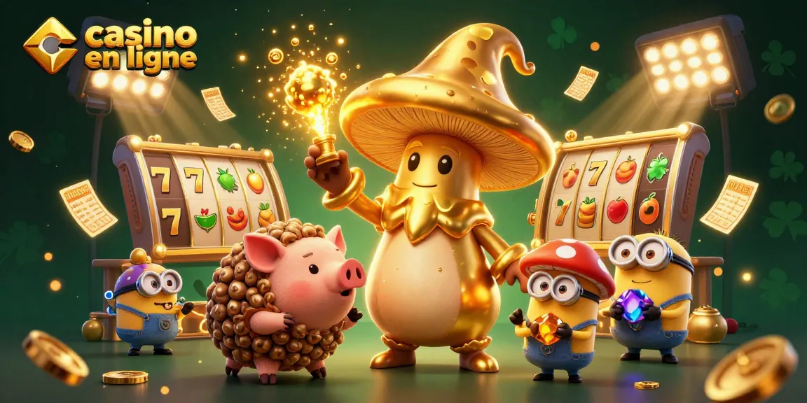 Découvrez les personnages magiques dans un casino en ligne avec des jackpots en jeu.