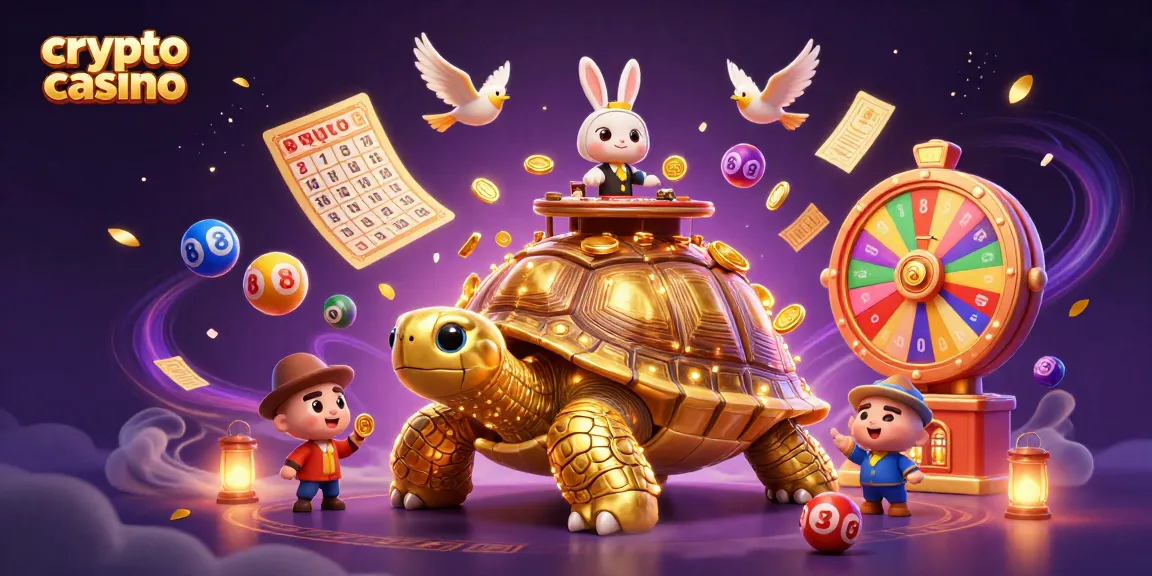 Gioca nel crypto casino con il mitico tartaruga dorata e vincendo con i semi delle lotterie colorate.