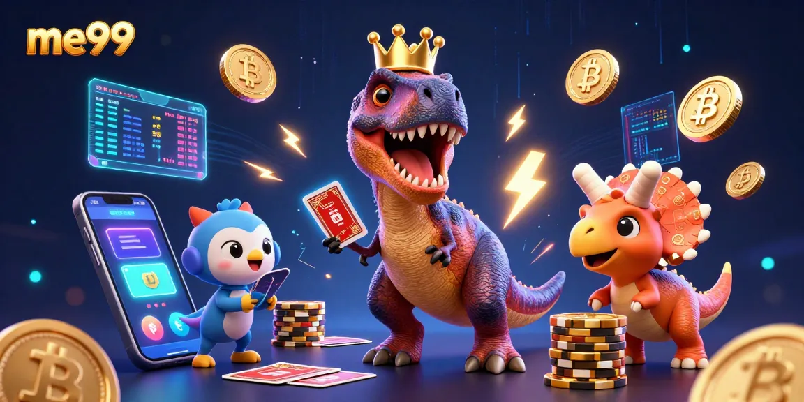 Experience the joy of me99 as cartoon creatures engage in animated casino action.