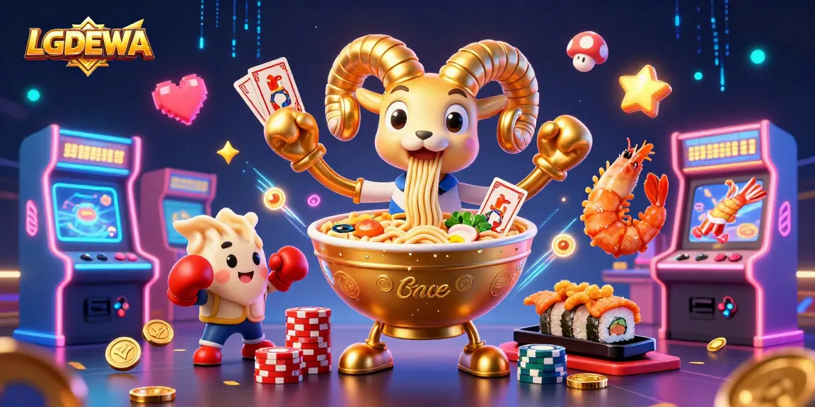 Engage in dynamic slots action at LGODEWA with vibrant gaming experiences and colorful characters.