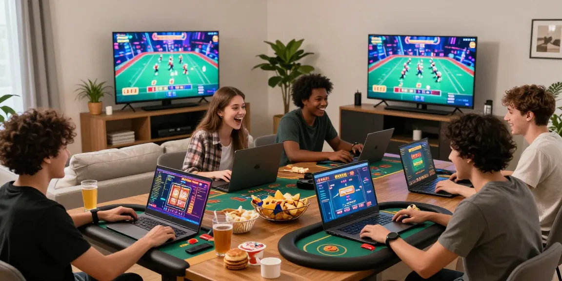 Players enjoying a thrilling gaming experience on tempototo with togel and live casino games.