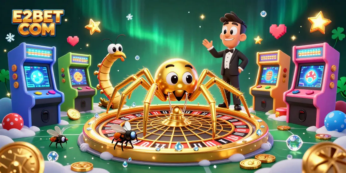 E2BET COM invites players into a vibrant 3D casino experience filled with excitement and winning possibilities.