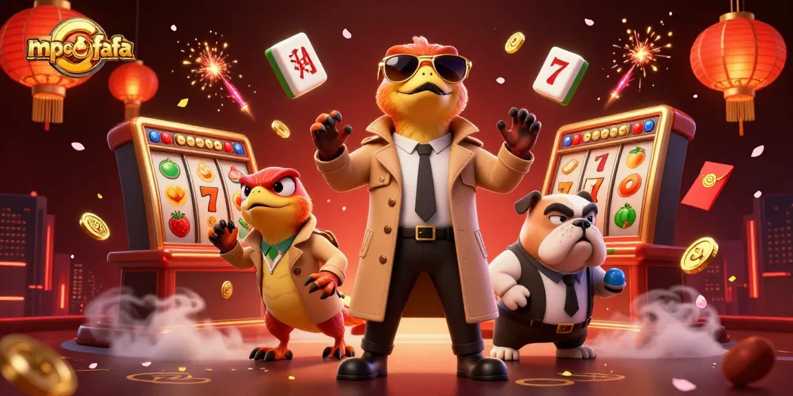 Experience the excitement at mpofafa with raptors in disguise entering a VIP casino, surrounded by vibrant gaming elements.