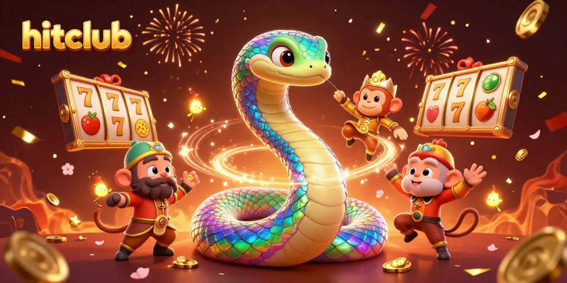 Experience the thrill of hitclub with a vibrant 3D scene showcasing joyous gaming elements and characters.