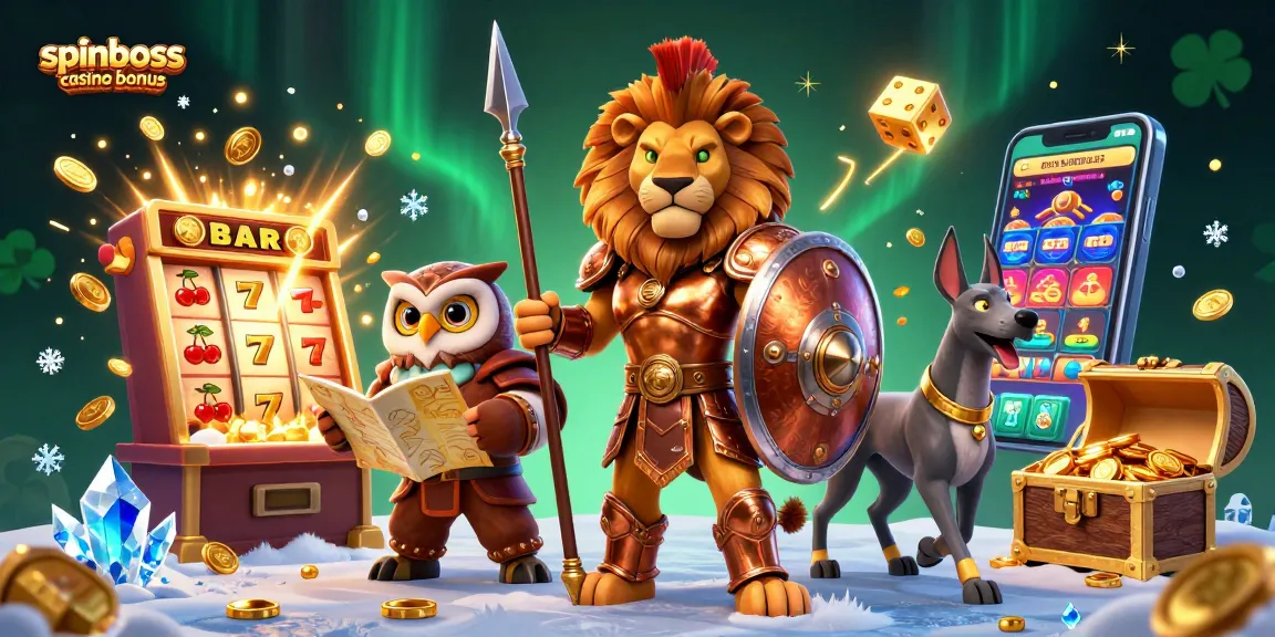 Profitez du bonus SpinBoss casino avec des machines à sous et un gameplay captivant.