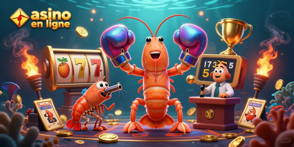 Machine à sous et jackpot au casino en ligne : illustration dynamique des jeux de hasard.