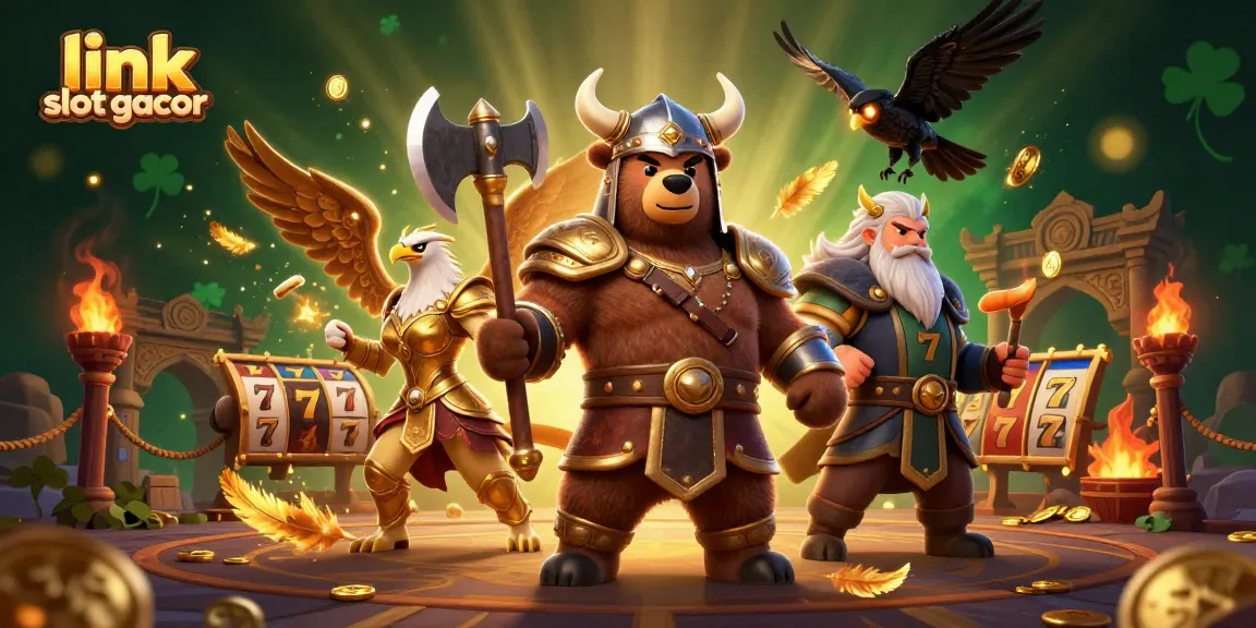 Slot gacor dengan Viking dan Harpy, menambah hoki dengan keberuntungan emas.