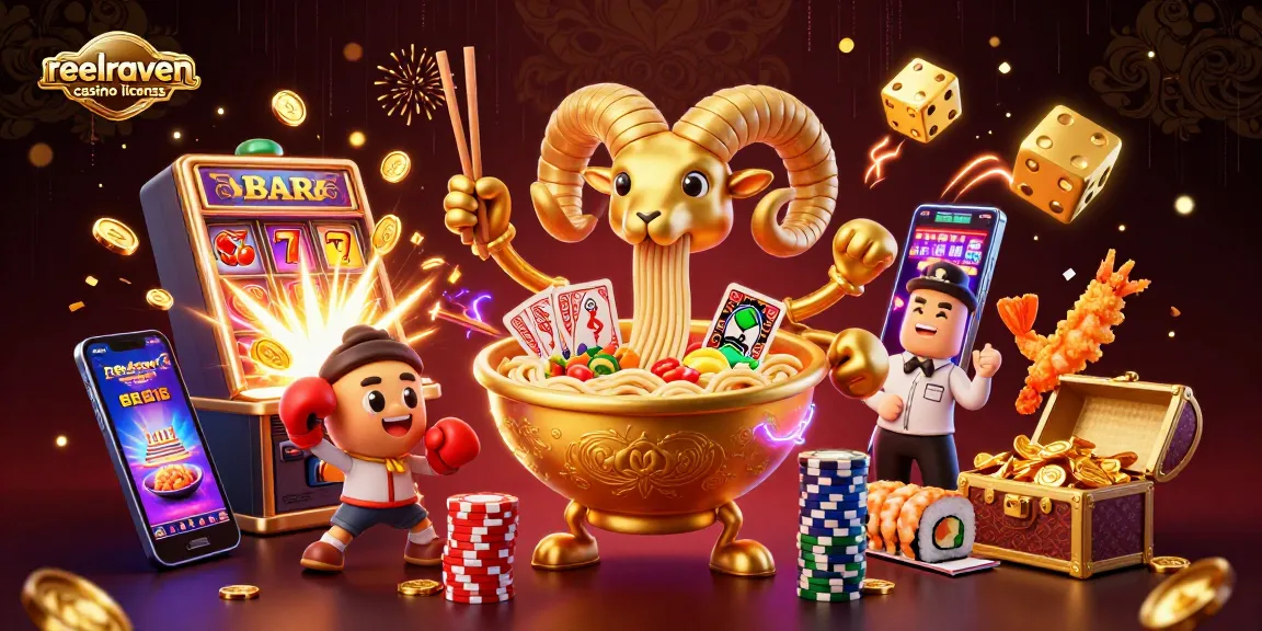 Explorez la licence de jeu au ReelRaven Casino avec un design captivant et dynamique.