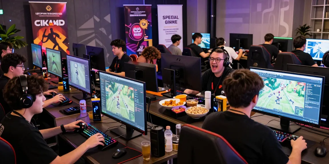 Exciting CIKA4D online gaming event with players engaged in competition and vibrant atmosphere.