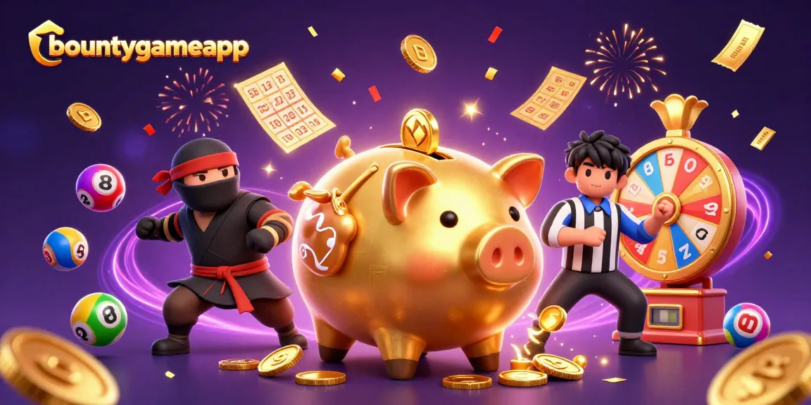 Menangkan hadiah besar dengan bountygameapp saat mengguncang koin emas!