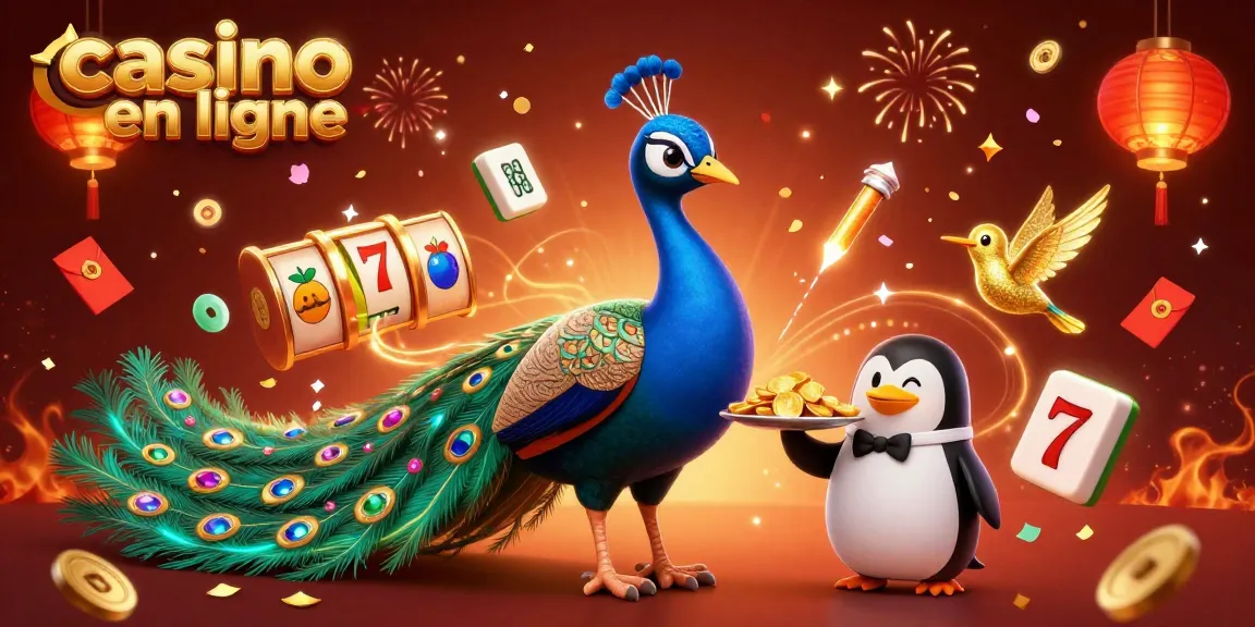 Jouez sur un casino en ligne avec des machines à sous colorées et des personnages animés enchanteurs.